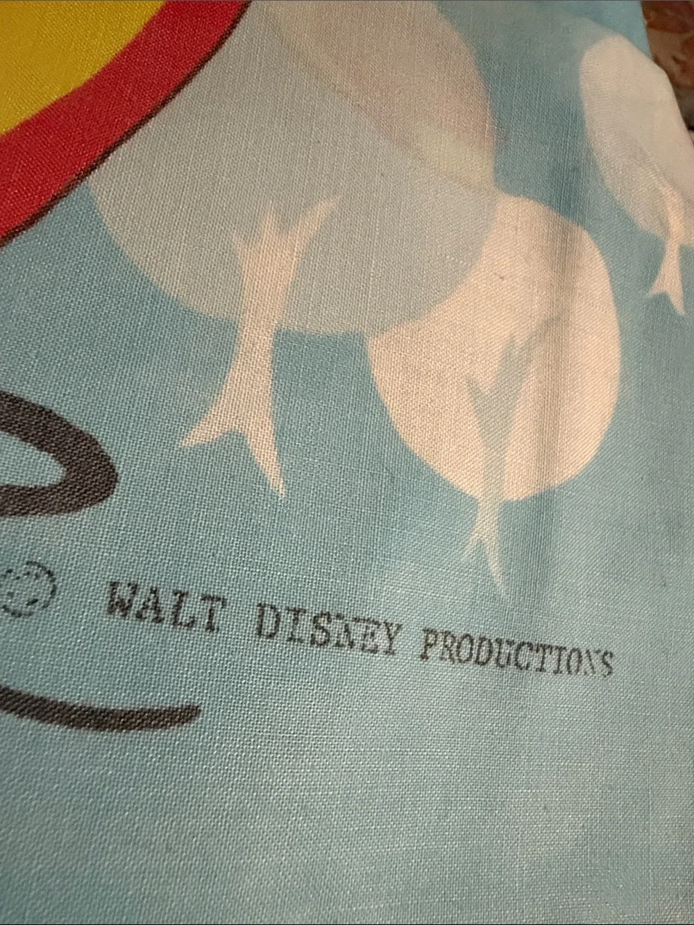 1970’s Disney Mickey, Mini, and Scrooge McDuck 1 fitted Sheet & 1 pillow case